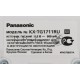 Телефон Panasonic KX-TG1711RUW (белый) {АОН, Caller ID,12 мелодий звонка,подсветка дисплея,поиск трубки}
