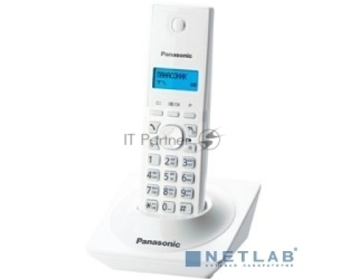 Телефон Panasonic KX-TG1711RUW (белый) {АОН, Caller ID,12 мелодий звонка,подсветка дисплея,поиск трубки}