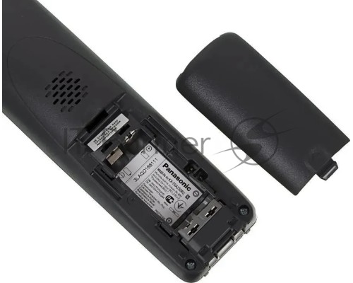Телефон Panasonic KX-TG2511RUN (платиновый) {АОН, Caller ID,спикерфон на трубке,переход в Эко режим одним нажатием}