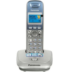 Телефон Panasonic KX-TG2511RUS (серебристый) {АОН, Caller ID,спикерфон на трубке,переход в Эко режим одним нажатием}