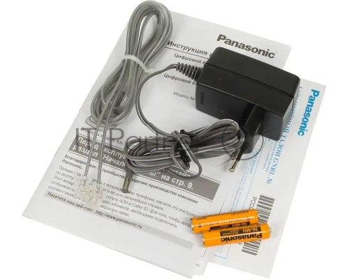 Телефон Panasonic KX-TG2511RUS (серебристый) {АОН, Caller ID,спикерфон на трубке,переход в Эко режим одним нажатием}