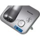 Телефон Panasonic KX-TG6811RUM (серебристый) {Беспроводной DECT,40 мелодий,телефонный справочник 120 зап.}