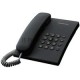 Телефон Panasonic KX-TS2350RUB (черный) {повтор номера, регул-ка громкости, кр.на стену}