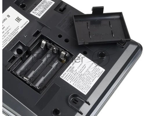 Телефон Panasonic KX-TS2365RUB (черный) {16-зн ЖКД, однокноп.набор 20 ном., автодозвон, спикерфон }