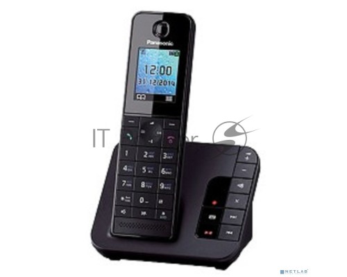 Телефон Panasonic KX-TGH220RUB  (черный) {АОН, Caller ID, 