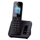 Телефон Panasonic KX-TGH220RUB  (черный) {АОН, Caller ID, 