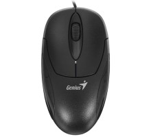 Genius Мышь XScroll V3 black { USB, G5 optical 1000dpi, подходит под обе руки } [31010233100/31010021400]