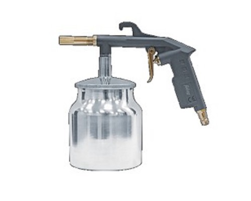 [Пневматическое оборудование] FUBAG Пневмопистолет пескоструйный с бачком [110115/8641880] {142л/мин_3.5бар_0.75л_цветн.коробка}