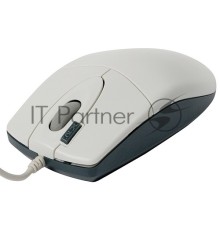 Мышь A4 OP-620D белый/синий оптическая (800dpi) USB1.1 (2but)