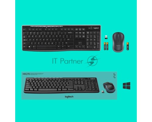 Клавиатура Logitech Keyboard K270 Wireless 920-003757/920-003058