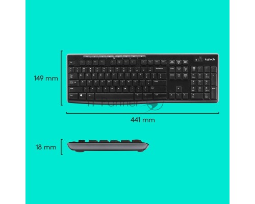 Клавиатура Logitech Keyboard K270 Wireless 920-003757/920-003058