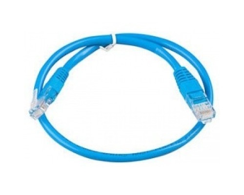 [Коммутационный шнур] Exegate EX172877RUS Патч-корд UTP-RJ45-RJ45-5e-0,5M-BL, UTP, cat.5e, 0.5м, синий