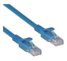 Exegate EX241495RUS Патч-корд UTP-RJ45-RJ45-5e-2M-BL, UTP, cat.5e, 2м, синий
