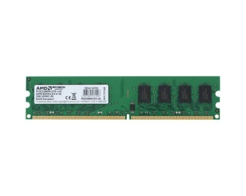 [Модуль памяти] AMD DDR2 DIMM 2GB PC2-6400 800MHz R322G805U2S-UGO