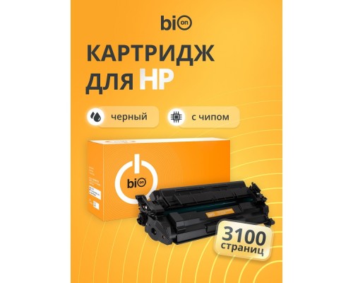 [Расходные материалы] Bion BCR-CF226A Картридж для HP{LaserJet Pro M402n/M402dn/M402dw/MFP M426fdw/MFP M426fdn} (3100  стр.), Черный, с чипом