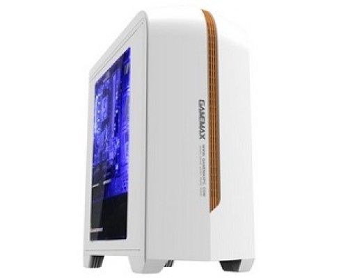 [Корпуса] GameMax [H601W(B)] Корпус GameMax  (голубая подсветка,без БП)