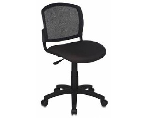 [Офисное кресло или стул] Бюрократ CH-296NX/15-21 кресло (спинка сетка черный сиденье черный 15-21) [956343]