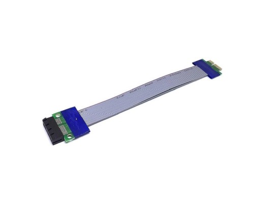 [переходник] Espada Переходник PCI-E X1 M to PCI-E X1 F, 18 cm, (EPCIEM-PCIEF18r) удлинитель (37793)