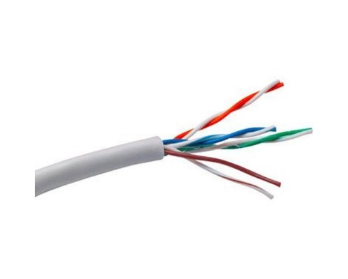 [Кабель] Exegate EX138966RUS Кабель UTP 4 пары кат.5e Exegate Special медь, 26AWG, 305м pullbox, серый