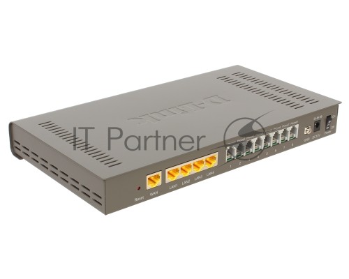 Интернет-телефония D-Link DVG-5008SG/A1A Голосовой шлюз с 8 FXS-портами, 1 WAN-портом 10/100/1000Base-T и 4 LAN-портами 10/1000Base-T