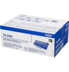 Brother TN-3480/TN-3480P Тонер-картридж, Black HL-L5000D/DN/5100DNT/5200DW/DWT/6250DN/6300DW/DWT/6400DW/DWT/5500DN/6600DW/5700DN, (8000стр.)