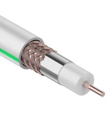 Proconnect (01-2431-10) Кабель SAT 703B+Cu/Al/Cu, (75%), 75 Ом, 10м., белый