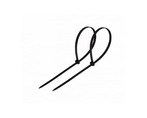 [Стяжки, крепежные материалы, маркеры] Rexant (07-0151-4) Стяжка кабельная нейлоновая 150x3,6мм, черная (100 шт/уп)