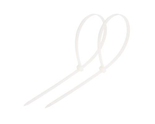 [Стяжки, крепежные материалы, маркеры] Rexant (07-0500) Хомут nylon 5.0 х 500 мм 100 шт  белый  