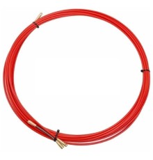 Rexant (47-1005) Протяжка кабельная (мини УЗК в бухте), стеклопруток, d=3,5мм, 5м КРАСНАЯ