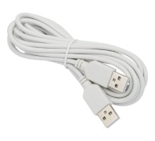 Rexant (18-1146) Кабель шт. USB-A – шт. USB-A, 2,4А, 3м, ПВХ, серый