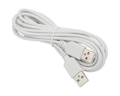 [Кабели] Rexant (18-1146) Кабель шт. USB-A – шт. USB-A, 2,4А, 3м, ПВХ, серый