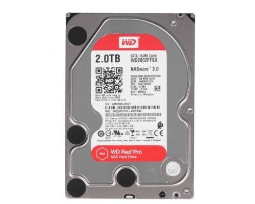 [Жесткий диск] 2TB WD Red Pro (WD2002FFSX) {Serial ATA III, 7200- rpm, 64Mb, 3.5