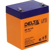 Delta HR 12-4.5 (4.5 А\ч, 12В)  свинцово- кислотный аккумулятор