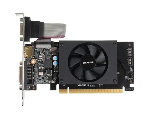 [Видеокарта] Gigabyte GV-N710D3-2GL (V2.0) RTL {GT710, 2Gb, 64bit, DDR3, D-Sub, DVI, HDMI, PCI-E}
