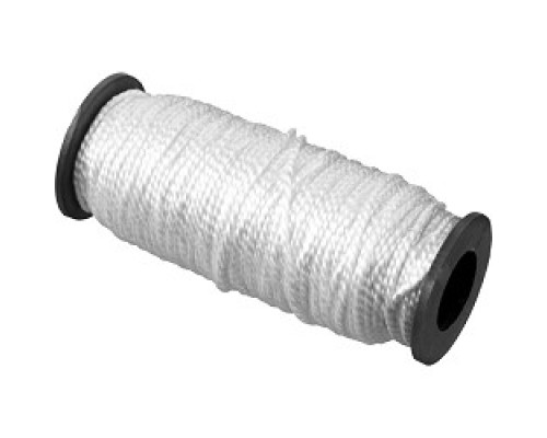 [Шнуры и фалы] СИБИН Шнур кручёный капроновый, диаметр - 2 мм, длина - 50 м (катушка), 70 кгс [50527]