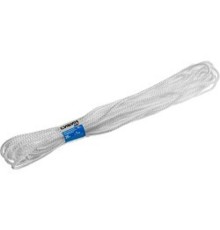 Шнур вязаный полипропиленовый СИБИН с сердечником, белый, длина 20 метров, диаметр 7 мм [50257]