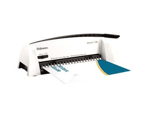 [Брошюратор] Fellowes Переплетчик STARLET 2+ FS-5227901  {перфорирует до 12 листов, сшивает - 120 листов}