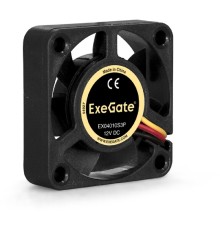 Exegate EX166186RUS Вентилятор ExeGate Mirage-S 40x40x10 подшипник скольжения, 5500 RPM, 23dB, 3pin