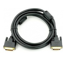 Exegate EX191096RUS Кабель DVI dual link (25M-25M) 5м Exegate, 2 фильтра, позолоченные контакты