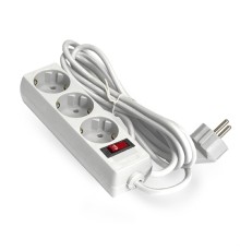 Exegate EX221184RUS Сетевой фильтр Exegate SP-3-5W (3 розетки, 5м, евровилка, белый)