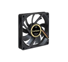 Exegate EX180973RUS Вентилятор ExeGate Mirage-S 80x80x15 подшипник скольжения, 2000 RPM, 23dB, 3pin
