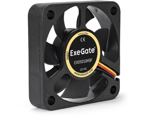 [Вентиляторы] Exegate EX253943RUS Вентилятор ExeGate Mirage-H 50x50x10 гидродинамический подшипник, 4500 RPM, 22dB, 3pin
