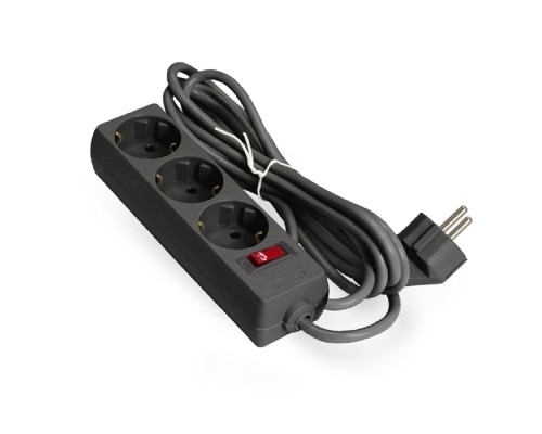 [Сетевой фильтр] Exegate EX221176RUS Сетевой фильтр Exegate SP-3-1.8B (3 розетки, 1.8м, евровилка, черный)