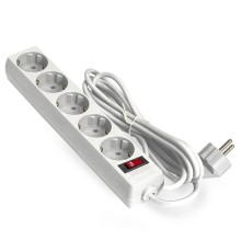 Exegate EX221174RUS Сетевой фильтр Exegate SP-5-1.8W (5 розеток, 1.8м, евровилка, белый)