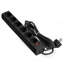 Exegate EX119391RUS Сетевой фильтр Exegate SP-6-1.8B (6 розеток, 1.8м, евровилка, черный)