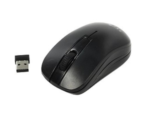 [Мышь] Oklick 445MW черный оптическая (1200dpi) беспроводная USB (3but) [945817]