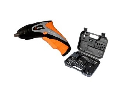 [Дрель, Шуруповерт] ВИХРЬ ОА-3,6-К Отвертка аккумуляторная  [72/14/10] { 3.6 В,  LI-ION, 1,3 Ач, 3.5 Нм, подсветка рабочей зоны, кейс }