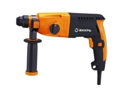 [Перфоратор] ВИХРЬ П-650к Перфоратор SDS-plus [72/3/5] { 650 Вт, сталь, бетон, дерево 12мм/20мм/30мм, 1000 об/мин, 1,5 дж, вес 2.3 кг }