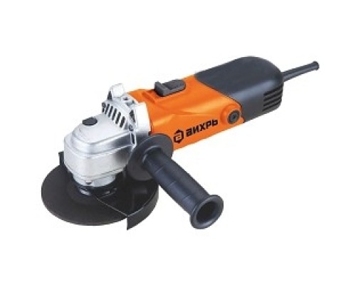 [Шлифовальная машина] ВИХРЬ УШМ-125/1100 Угловая шлифовальная машина [72/12/2] { 1100 Вт, 11000 об/мин, 125 мм, 2.3 кг }