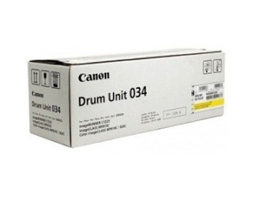 [Расходные материалы] Canon 034Y Фотобарабан 9455B001 для iR C1225/iF. жёлтый,  34 000 страниц.